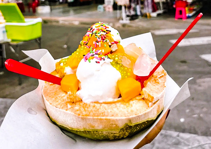 椰子冰淇淋 椰子冰淇淋