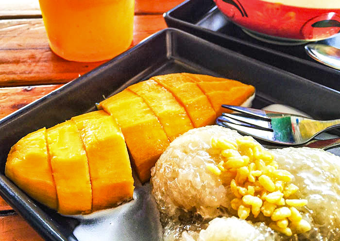 芒果糯米饭 芒果糯米饭