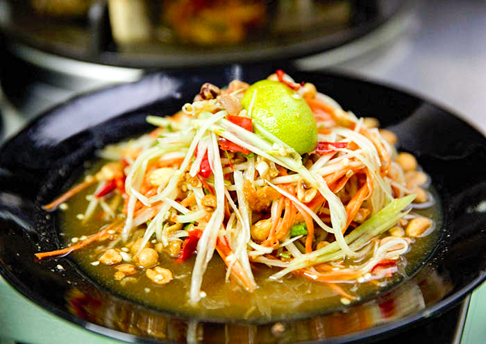 青木瓜沙拉 青木瓜沙拉