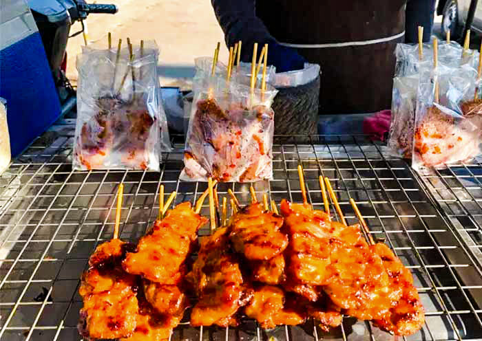 泰式烤肉串 泰式烤肉串