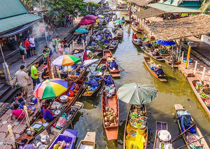 芭堤雅水上市场