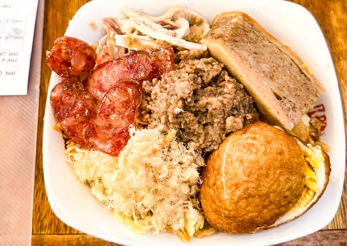 咸糯米饭 Xôi Mặn