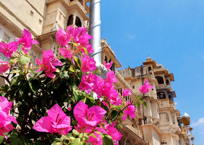 Palacio de la ciudad - Palacio de la ciudad de Udaipur es una de las maravillas arquitectónicas de Rajasthan, ubicado en una zona tranquila a orillas del lago Pichola.