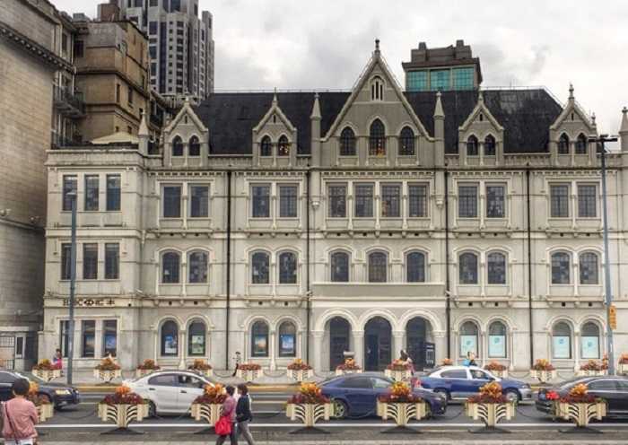 El Bund, conocido como “galería de arquitectura internacional”.