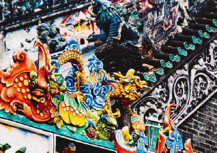 Construido en 1894, el salón fue un domicilio temporal para los miembros de la familia Chen.