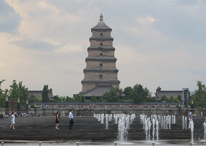 Day3- The Dacien Temple was originally built by an accomplished monk Xuanzang, whose story was widespread in civil socity in many dynasties and the famous legendary story Journey to the West was inspired by his experience.
 Day3- The Dacien Temple was originally built by an accomplished monk Xuanzang, whose story was widespread in civil socity in many dynasties and the famous legendary story Journey to the West was inspired by his experience.