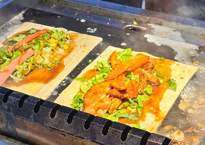 哈爾濱美食-烤冷面 哈爾濱美食-烤冷面