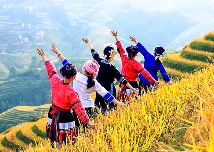 黔桂风情 | 贵州+桂林自然与民族9日游（黄果树瀑布+漓江游船+龙脊梯田+苗侗瑶壮村寨）