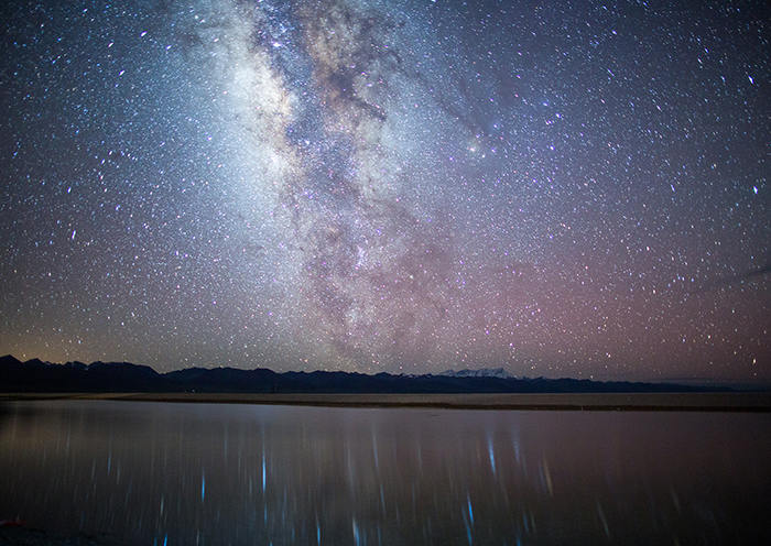 纳木错夜景