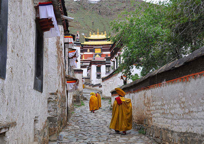 Day 13 - Monks in Tashilunpo Monastery
 Day 13 - Monks in Tashilunpo Monastery