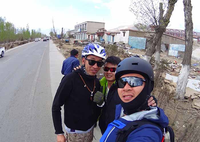 tibet cycling