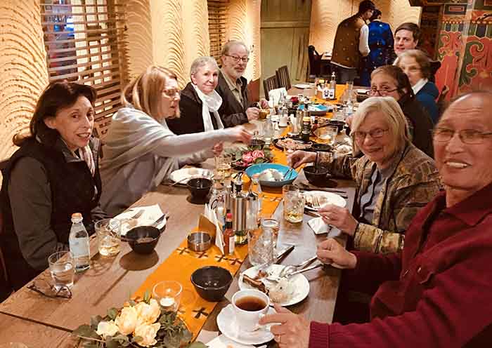 Day 1 - Have welcome dinner with all the tourists who arrive in Lhasa on the same day with you
 Day 1 - Have welcome dinner with all the tourists who arrive in Lhasa on the same day with you