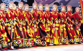 藏历新年电视综艺晚会《雪域欢歌》彩排