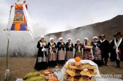 西藏各地举行春耕仪式