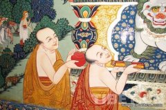 大昭寺壁画修复 重现神采