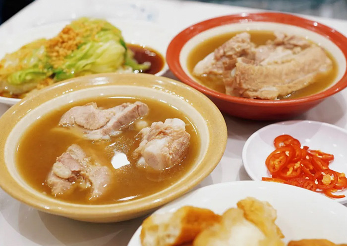 新加坡美食肉骨茶