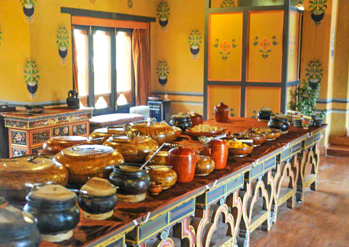 不丹民俗遺產博物館餐廳
