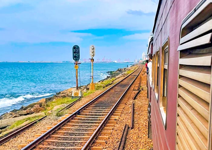 海岸线火车