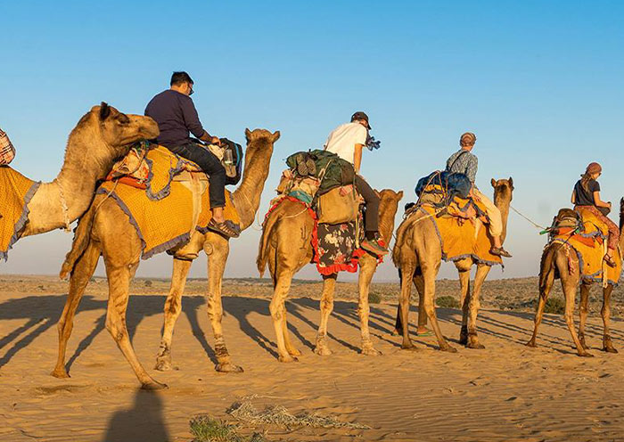 賈沙梅爾沙漠駱駝騎行