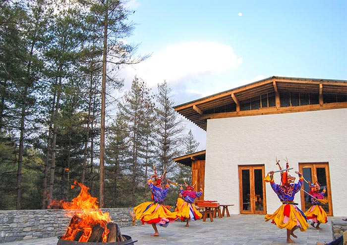 廷布安縵喀拉的面具舞