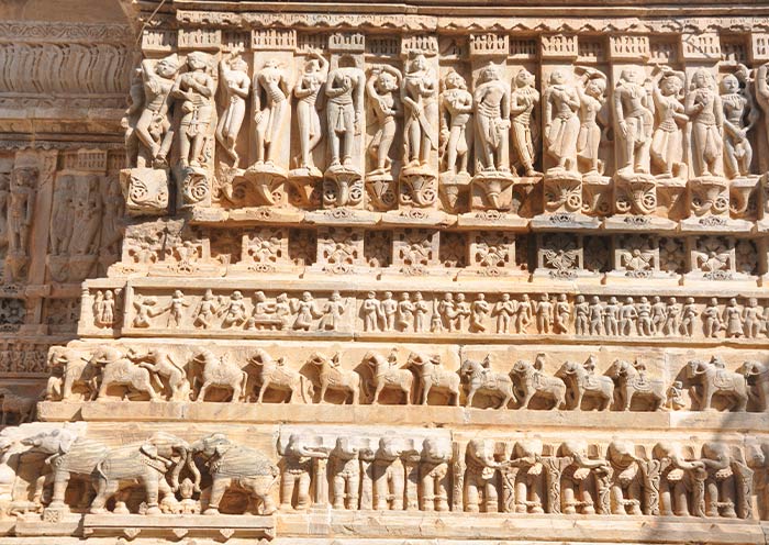 賈格迪許神廟石雕細節
