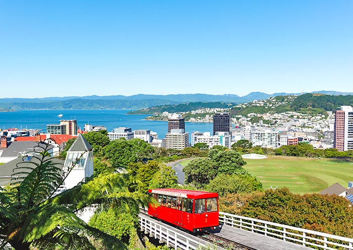 威靈頓山頂纜車