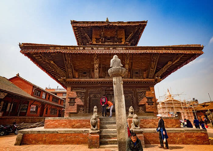 Day 2  The Pashupatinath Temple, one of the holiest temples dedicated to Lord Shiva and located about 5 kilometers east of the city. 
