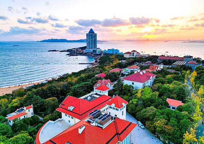 青岛八大关风景区