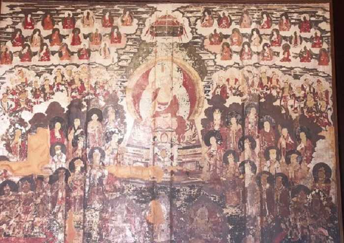 Day 8 - The 558 pieces of Baisha murals are mainly about religions and nature.
