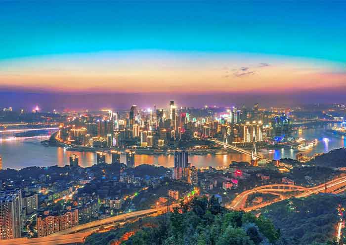 重庆市璀璨夜景