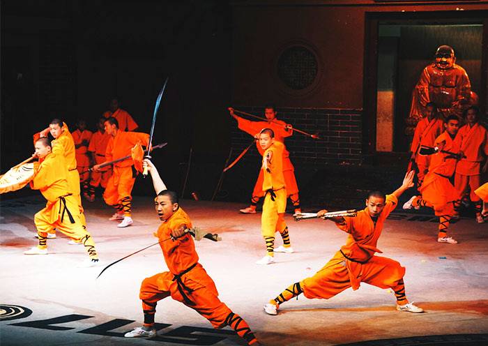 少林寺功夫表演