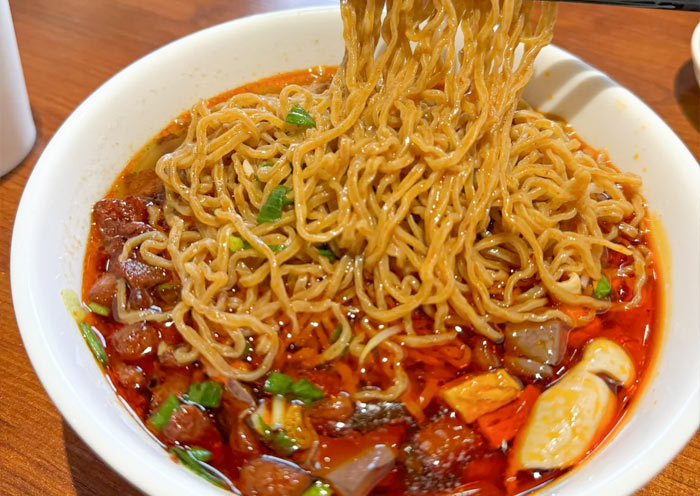 貴州美食-腸旺面