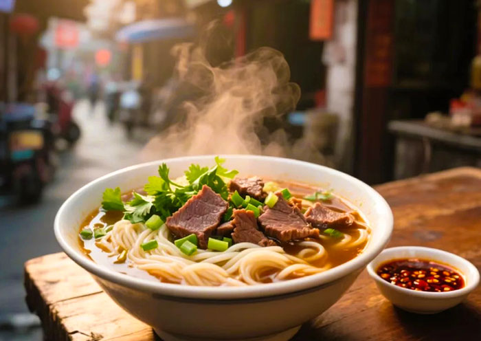貴州美食-牛肉粉