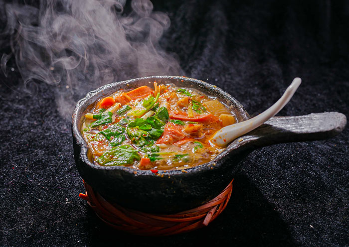 貴州美食-小鍋涼粉