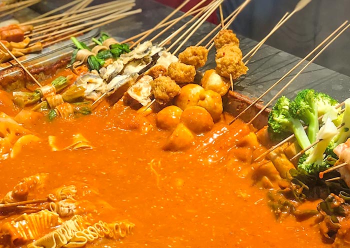 怀远观光夜市美食