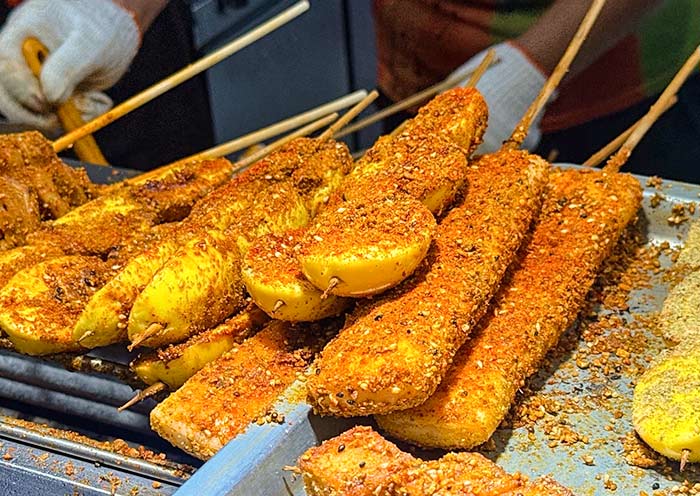 怀远观光夜市美食