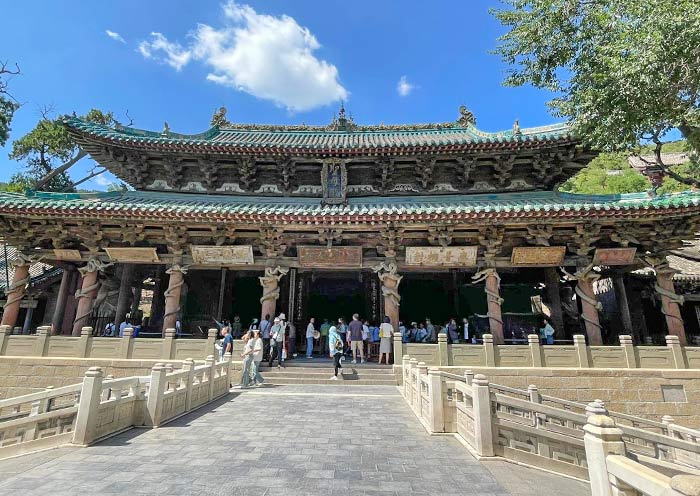 太原晋祠圣母殿