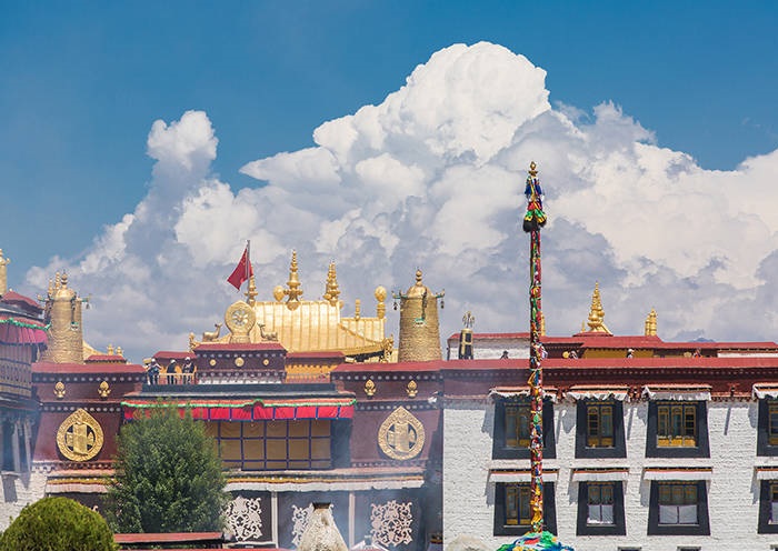 Day 2 The most spiritually significant Jokhang Temple, one of the most important temples in Tibetan Buddhism

