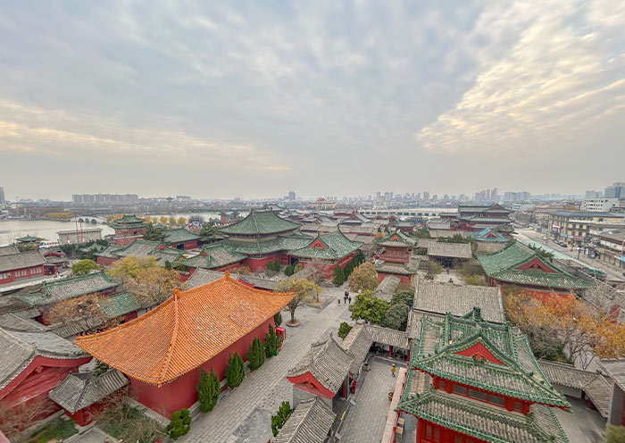 河南开封府全景