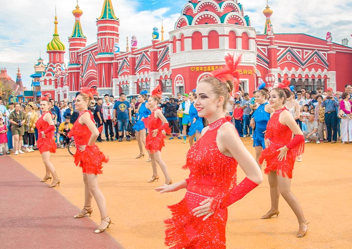 满洲里俄罗斯套娃广场