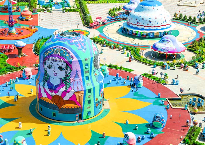 满洲里俄罗斯套娃广场