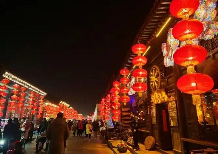 平遥古城灯会