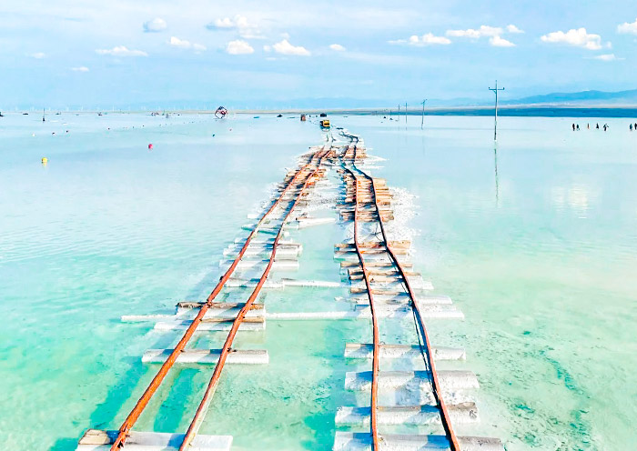 青海茶卡盐湖