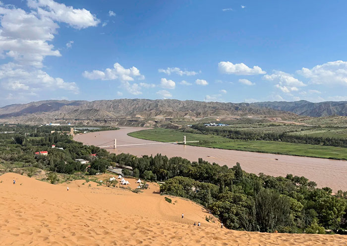 中卫沙坡头风景区