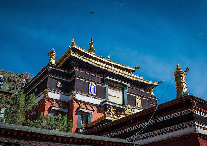 Day 6  The Tashilunpo Monastery, which was founded in 1447 by the 1st Dalai Lama. 

