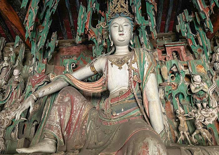 平遥双林寺观音像