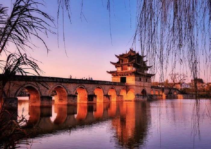 Day 5 - The Shuanglong Bridge was critical to avoid flood in ancient times.
