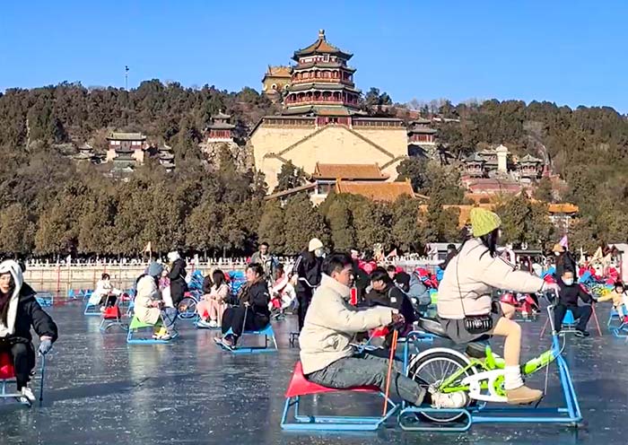 颐和园冬日活动