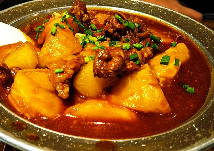 土豆炖牦牛肉