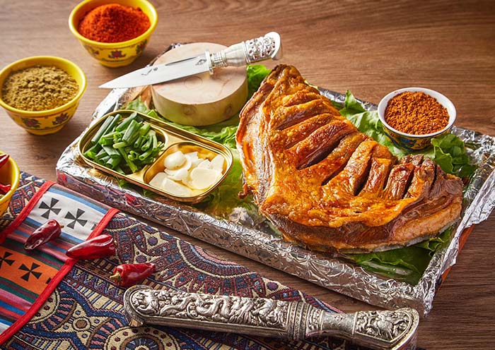 酥油烤羊排